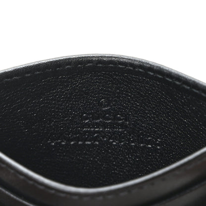 Gucci Calfskin Matelasse GG Marmont Card Holder Black 6 of 8