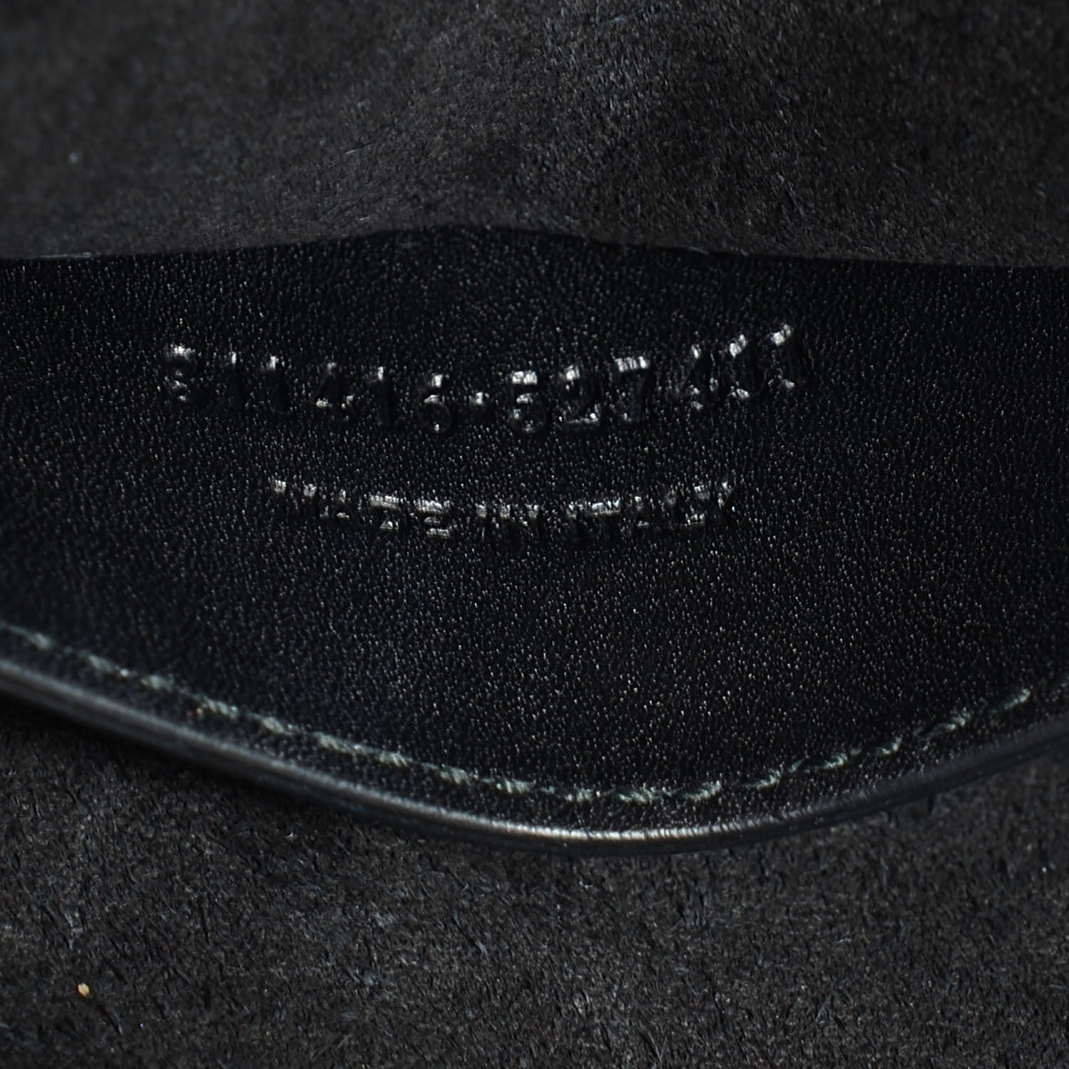 Saint Laurent Suede Mini Betty Black 8 of 8