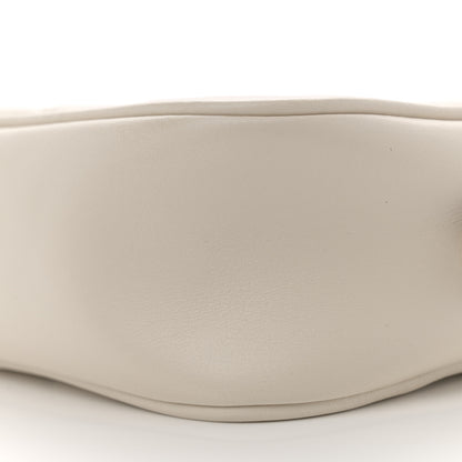 Gucci Calfskin Matelasse Mini GG Marmont Chain Shoulder Bag White 10 of 10
