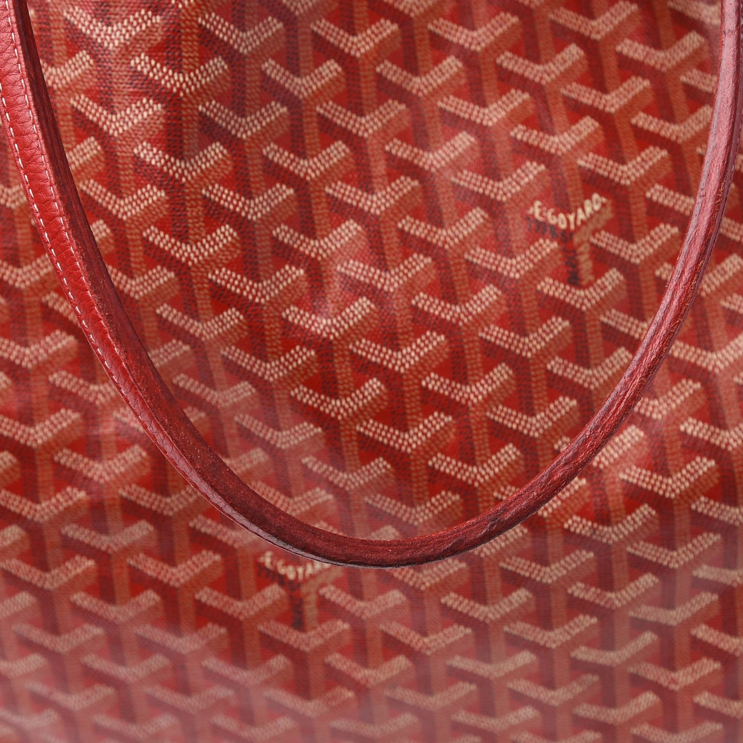 Goyardine Saint Louis GM Red