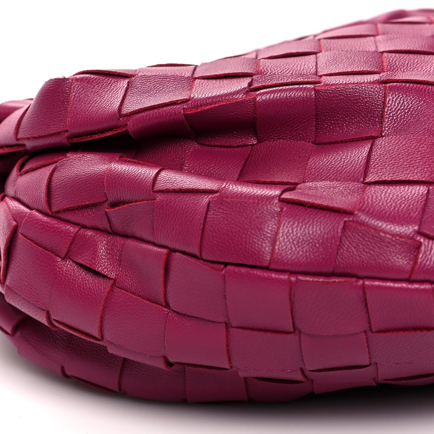 Nappa Intrecciato Mini Jodie Cinnabar