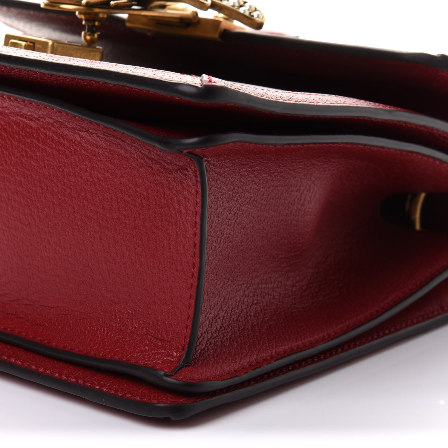 Gucci GG Supreme Monogram Small Queen Margaret Top Handle Bag Red 11 of 11