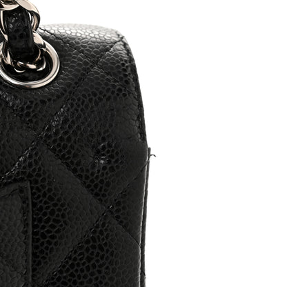 Chanel Caviar Quilted Jumbo Double Flap Black 13 of 13