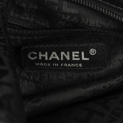 Chanel Lambskin Stitched Medium Ultimate Soft Tote Black 6 of 7