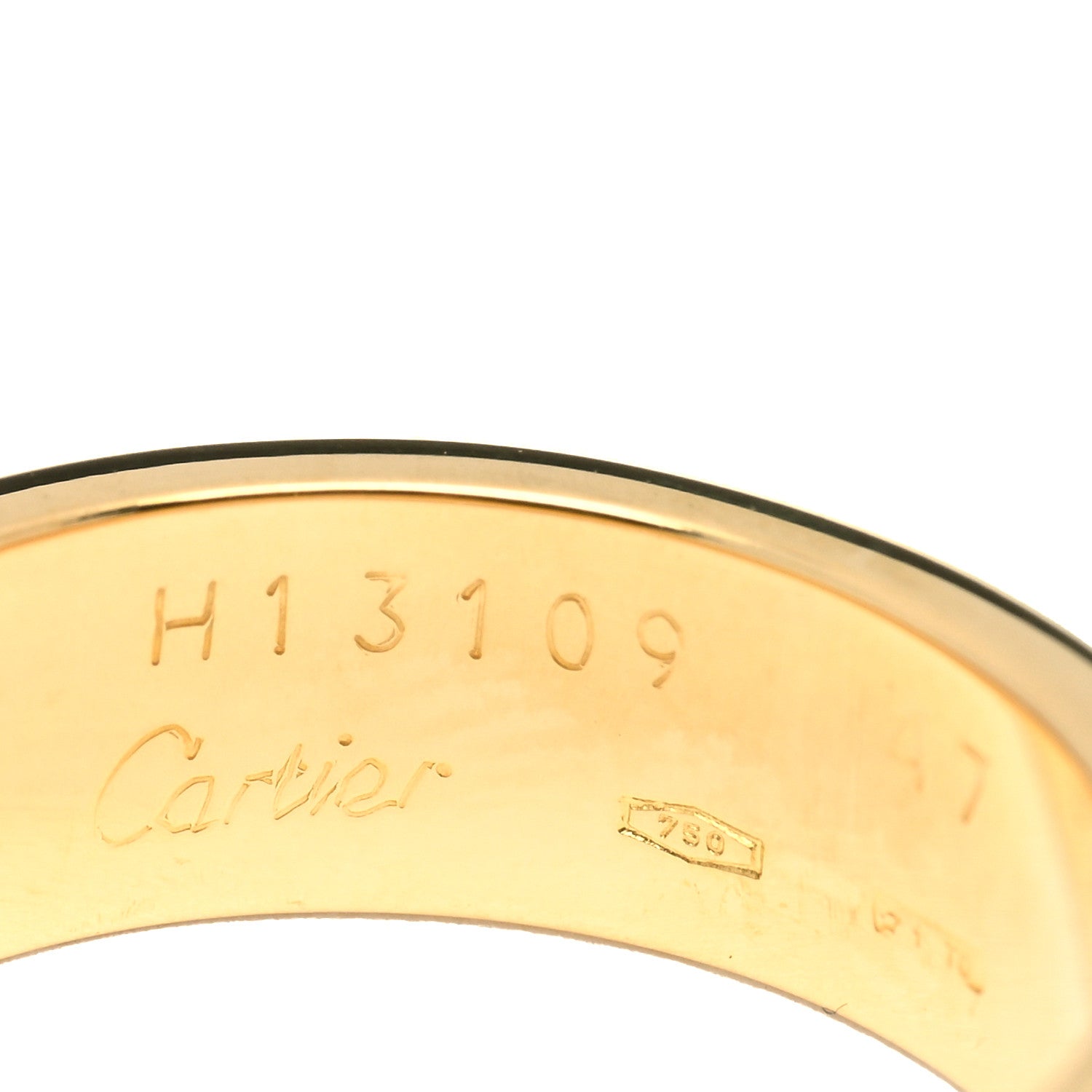 Cartier 18K Yellow Gold 5.5mm LOVE Ring 47 4 4 of 4