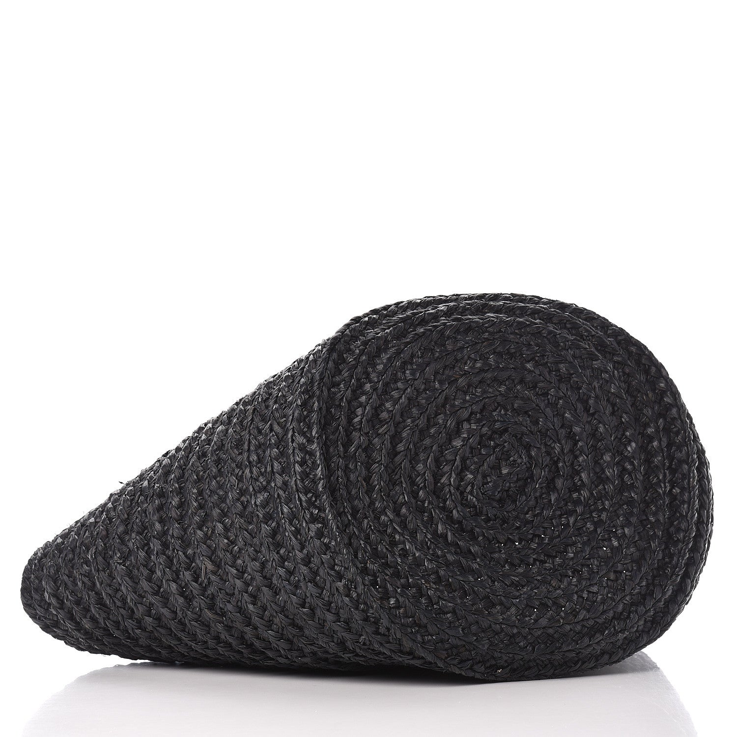 Saint Laurent Raffia Medium Panier Bag Black 4 of 13