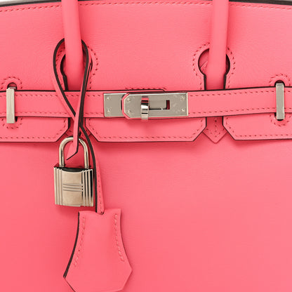 Hermes Swift Birkin 25 Rose Azalee 8 of 12