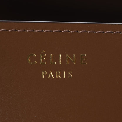 Celine Box Calfskin Medium Classic Box Flap Bag Camel 8 of 9