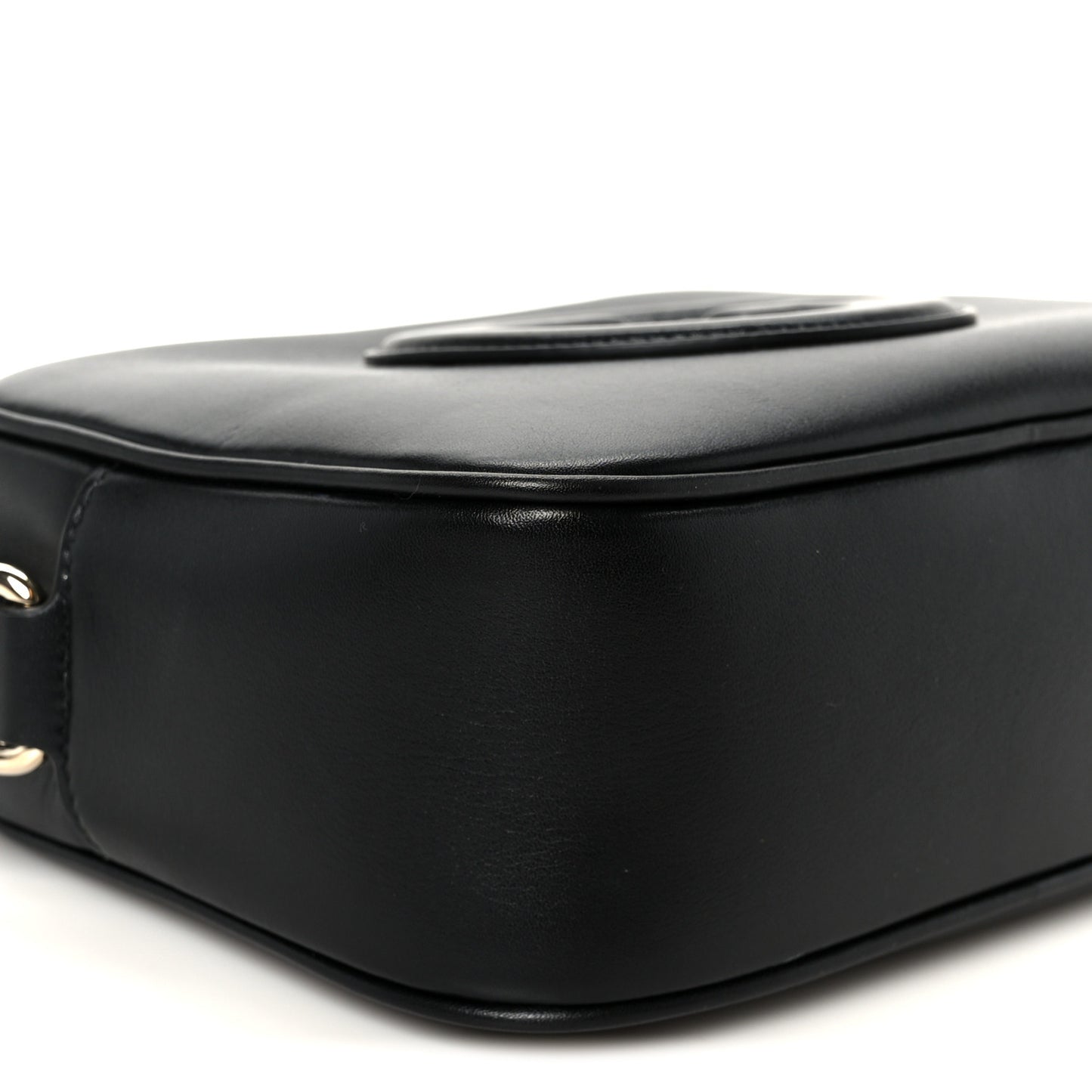Sweetbread Calfskin Mini Blondie Bag Black