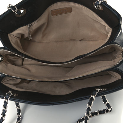 Chanel Caviar Quilted CC Timeless Soft Tote Black 5 of 10