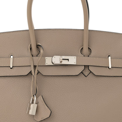Hermes Togo Birkin 35 Gris Tourterelle 8 of 14