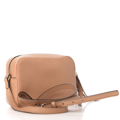 Gucci Pebbled Calfskin Small Soho Disco Bag Camelia 3 of 10