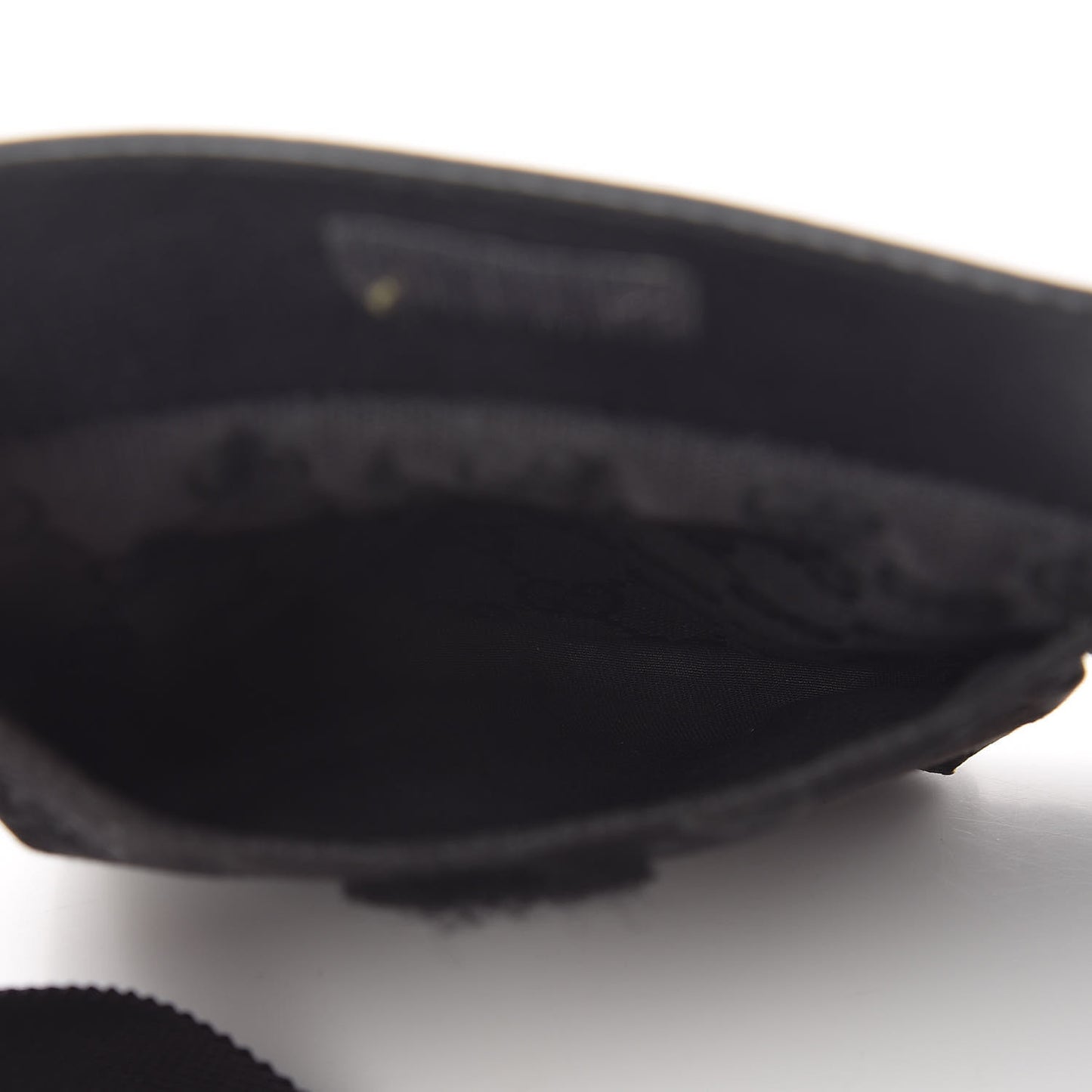 GG Monogram Double Pocket Belt Bag Black