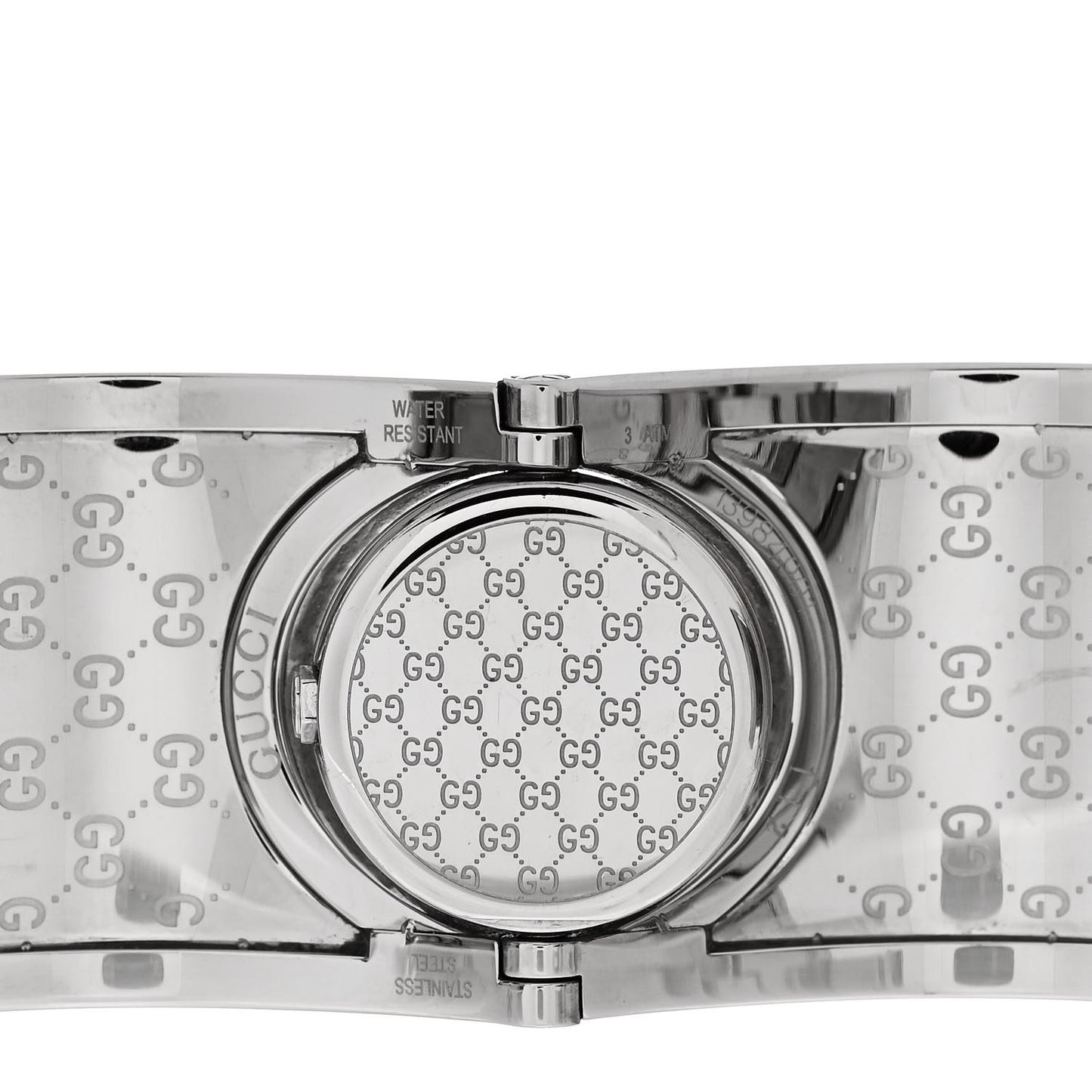 Stainless Steel Canvas 33mm Twirl Monogram Quartz Watch Brown