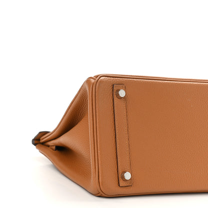 Hermes Togo Birkin 30 Caramel 9 of 10