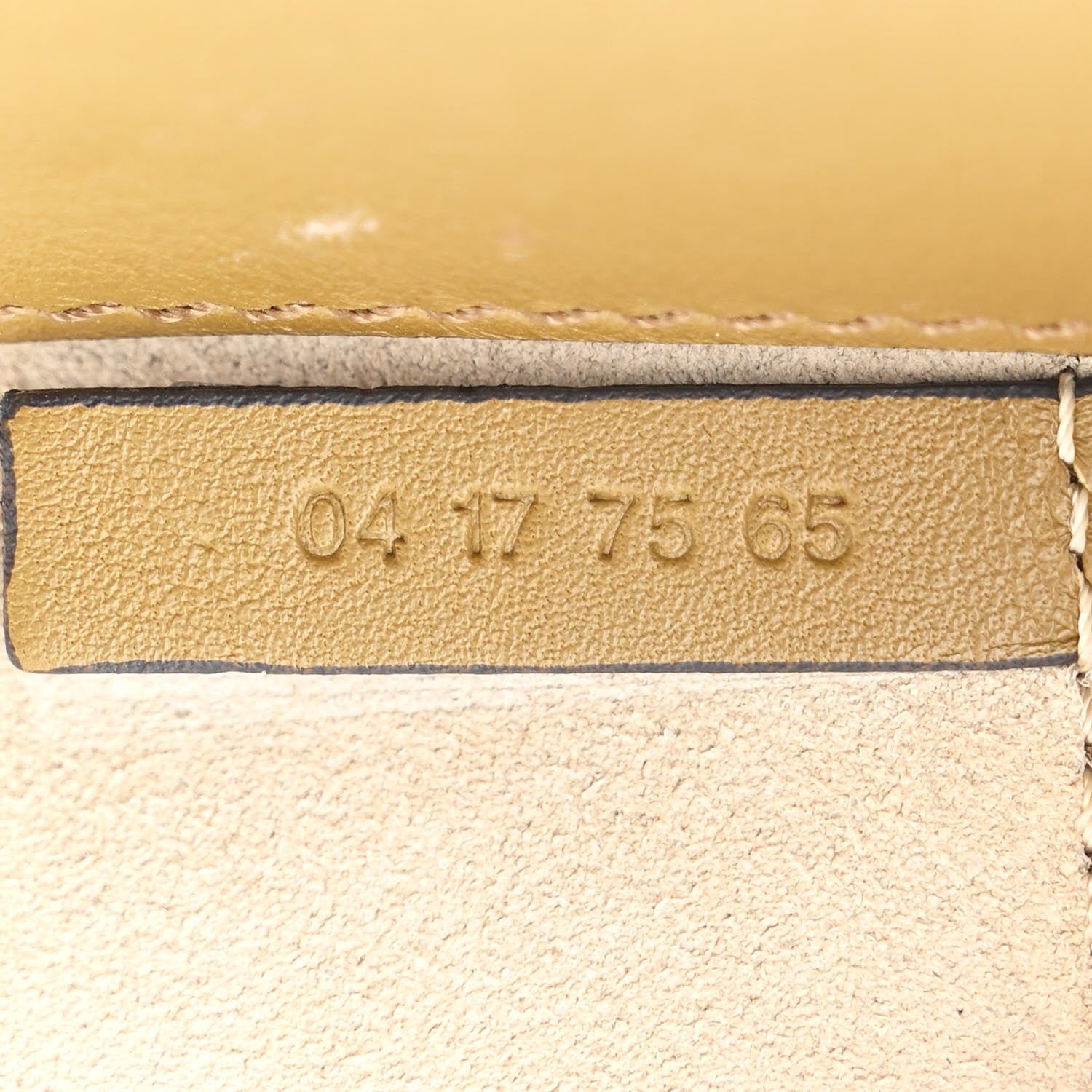 Chloe Suede Calfskin Mini Faye Shoulder Bag Deep Khaki 7 of 11