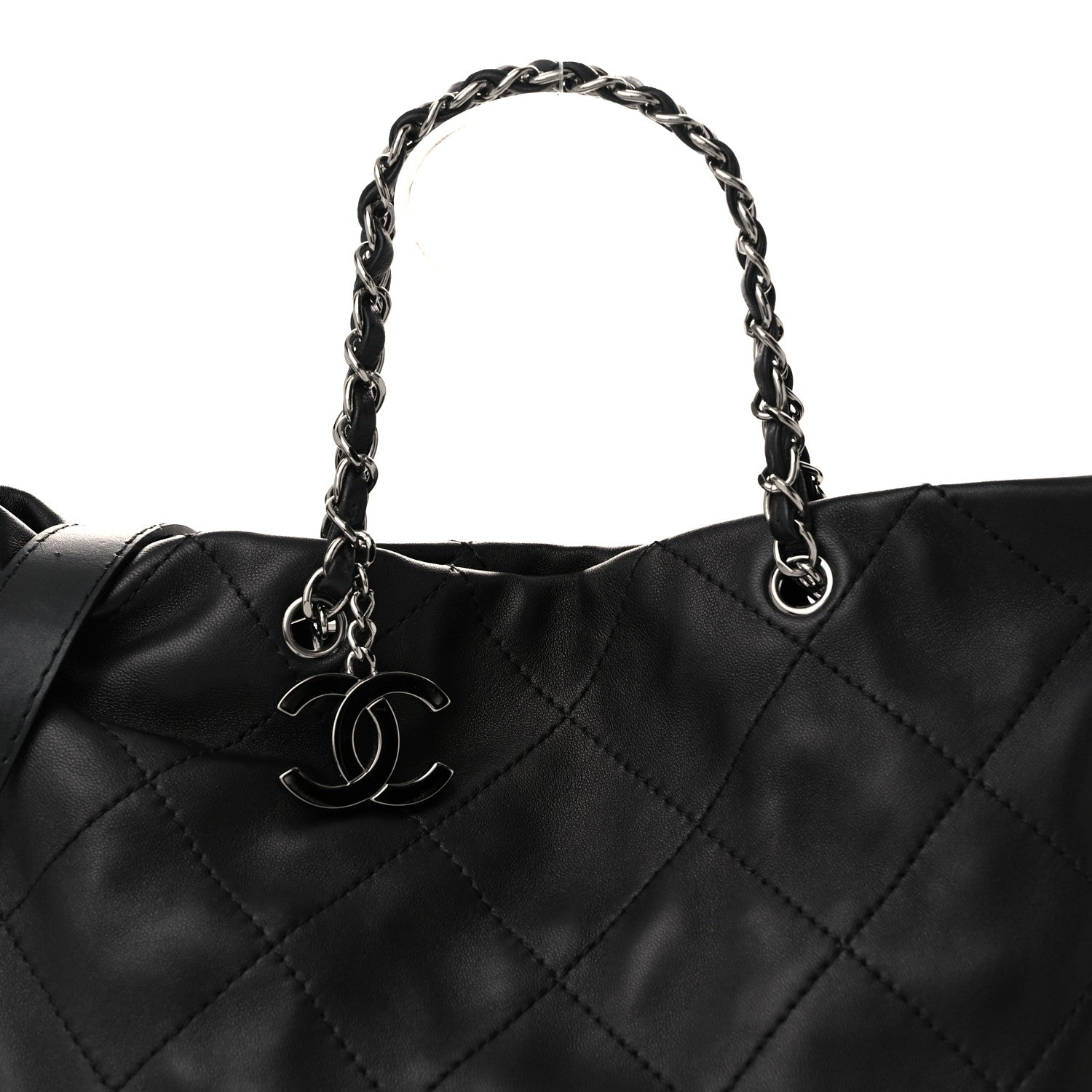 Chanel Lambskin Ultimate Soft Hobo  Black 8 of 10