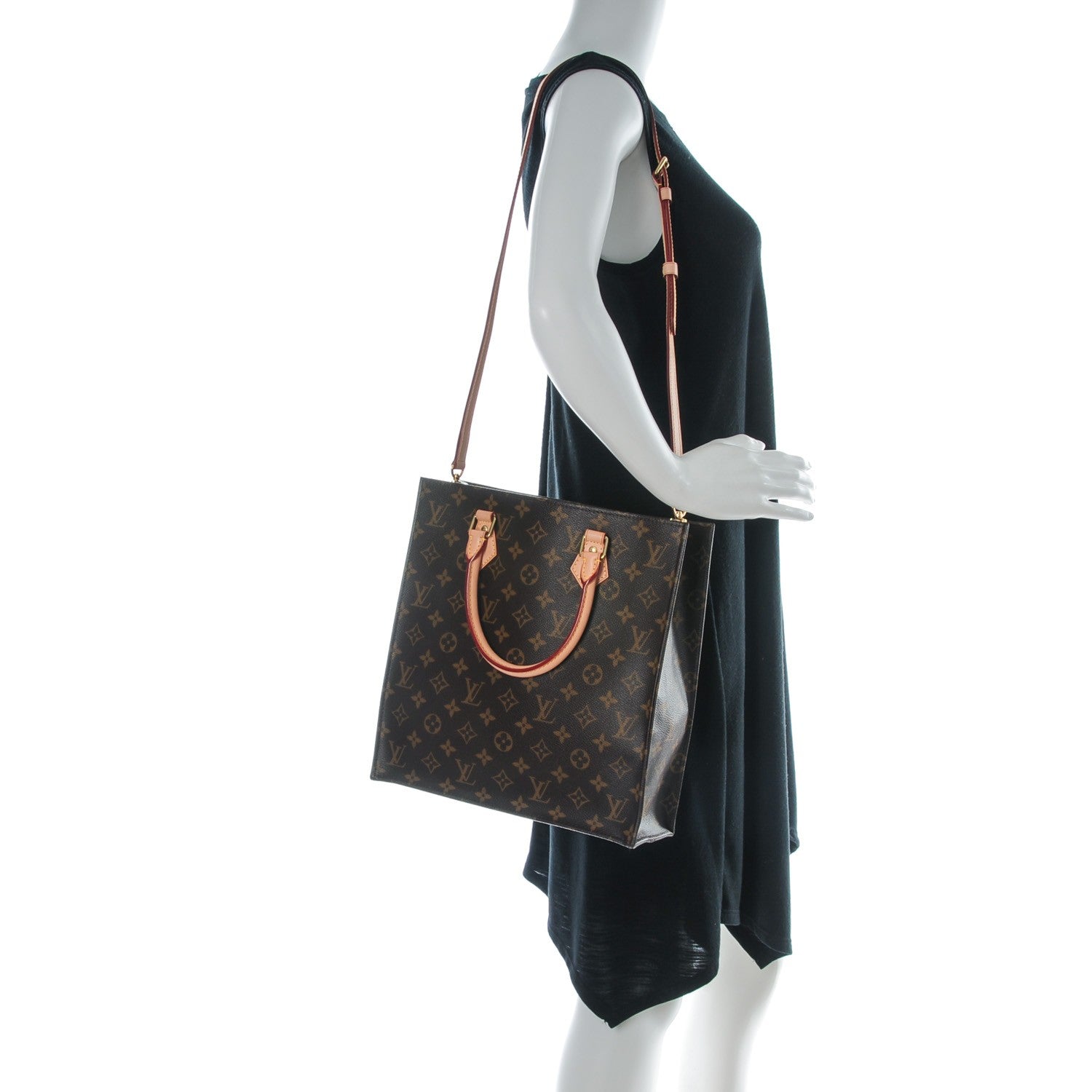 Louis Vuitton Monogram Sac Plat PM 2 of 8
