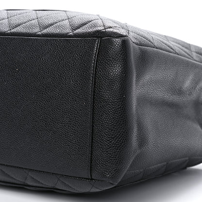 Chanel Caviar Quilted Grand Shopping Tote GST Black 8 of 8