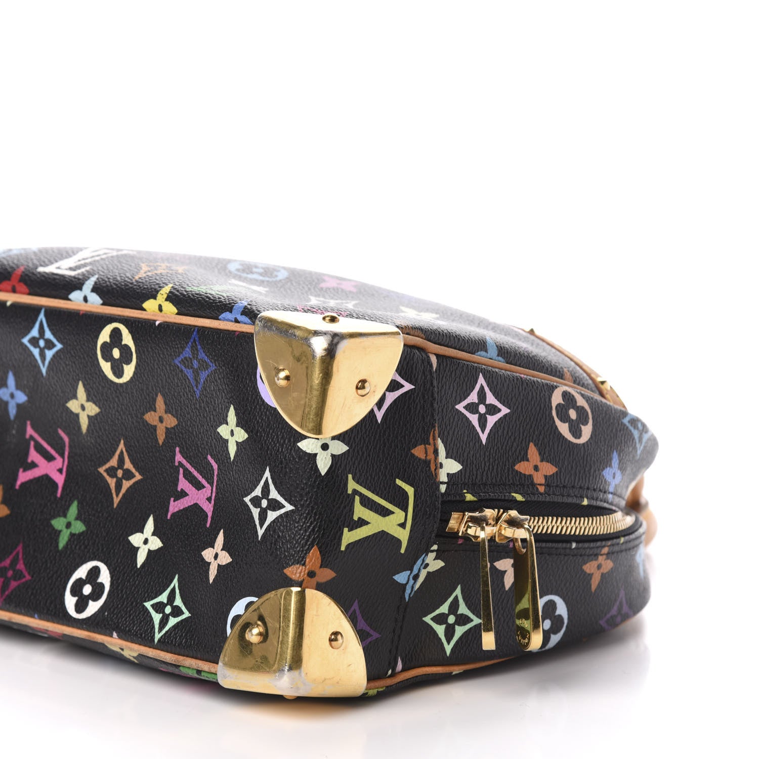 Louis Vuitton Monogram Multicolor Trouville Black 8 of 9