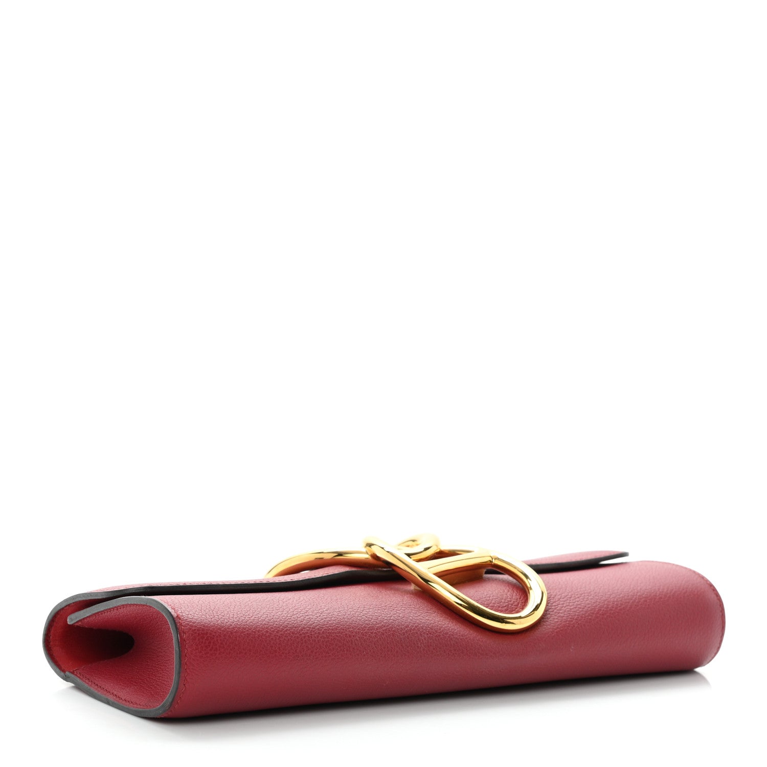 Hermes Evergrain Egee Clutch Rouge H 4 of 10