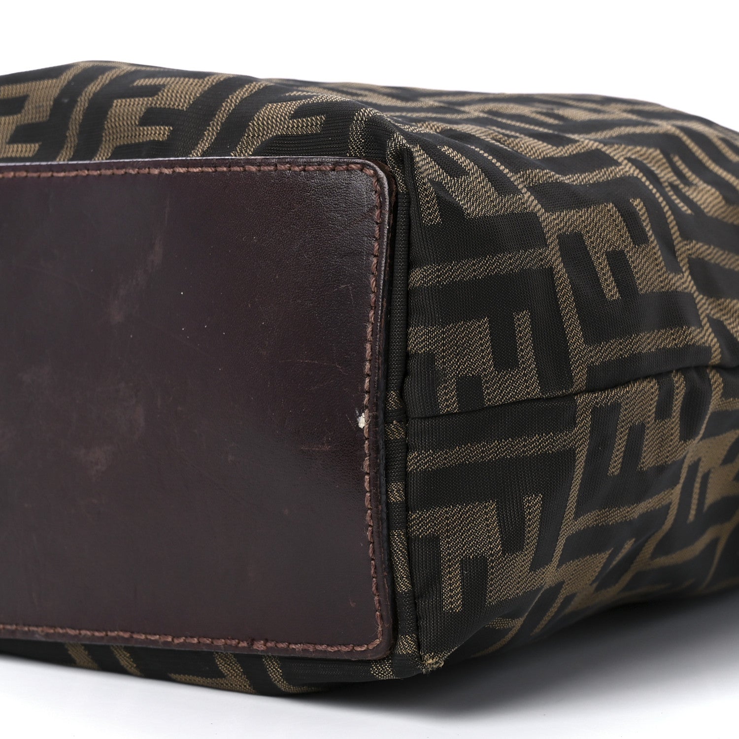 Fendi Zucca Mini Tote Tobacco 9 of 11