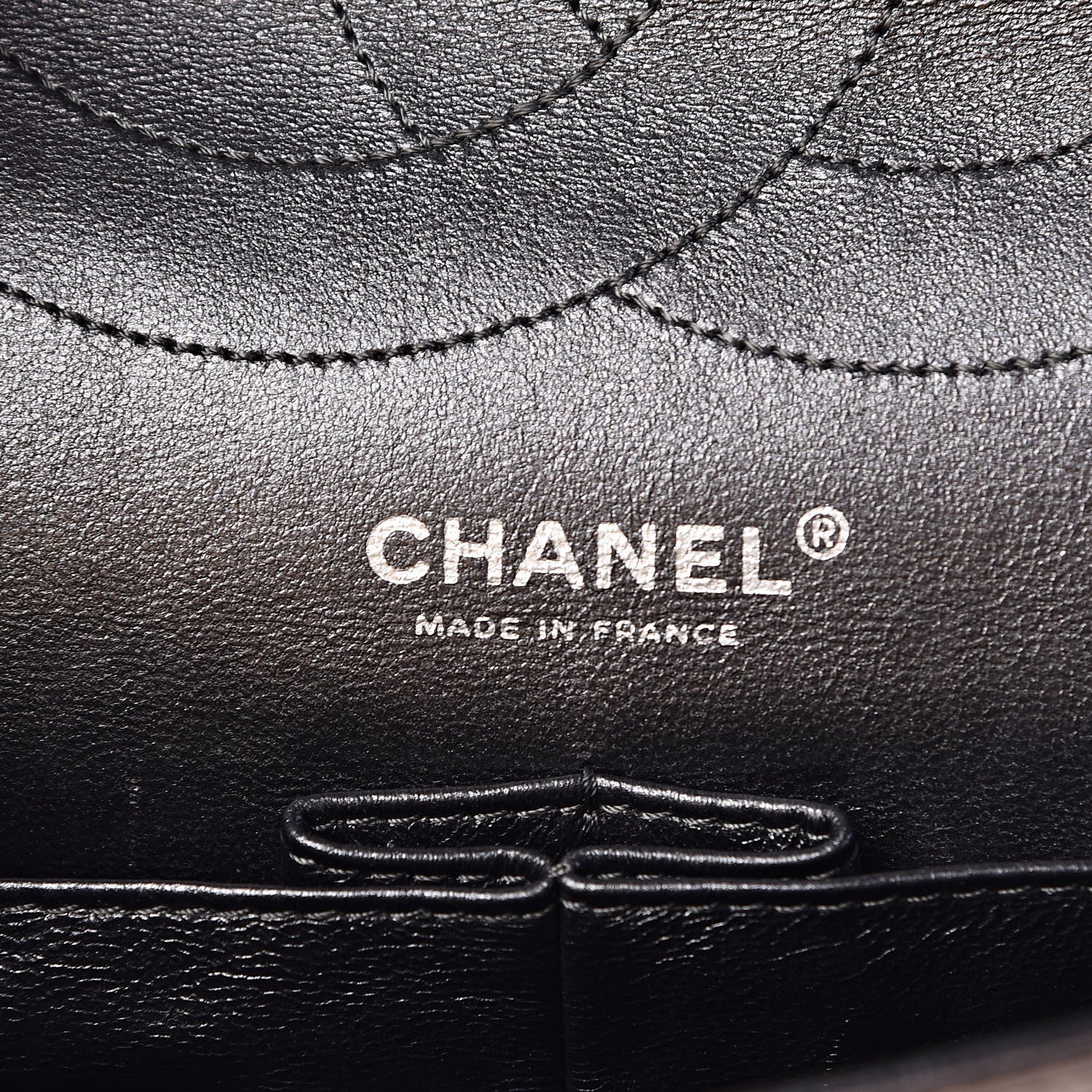 Chanel Metallic Aged Calfskin Quilted 2.55 Reissue 226 Argent Fonce 6 of 11