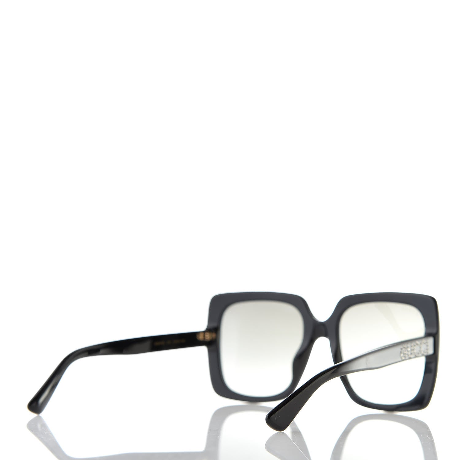 Gucci Crystal Square Frame GG Sunglasses GG0418S Black 4 of 8