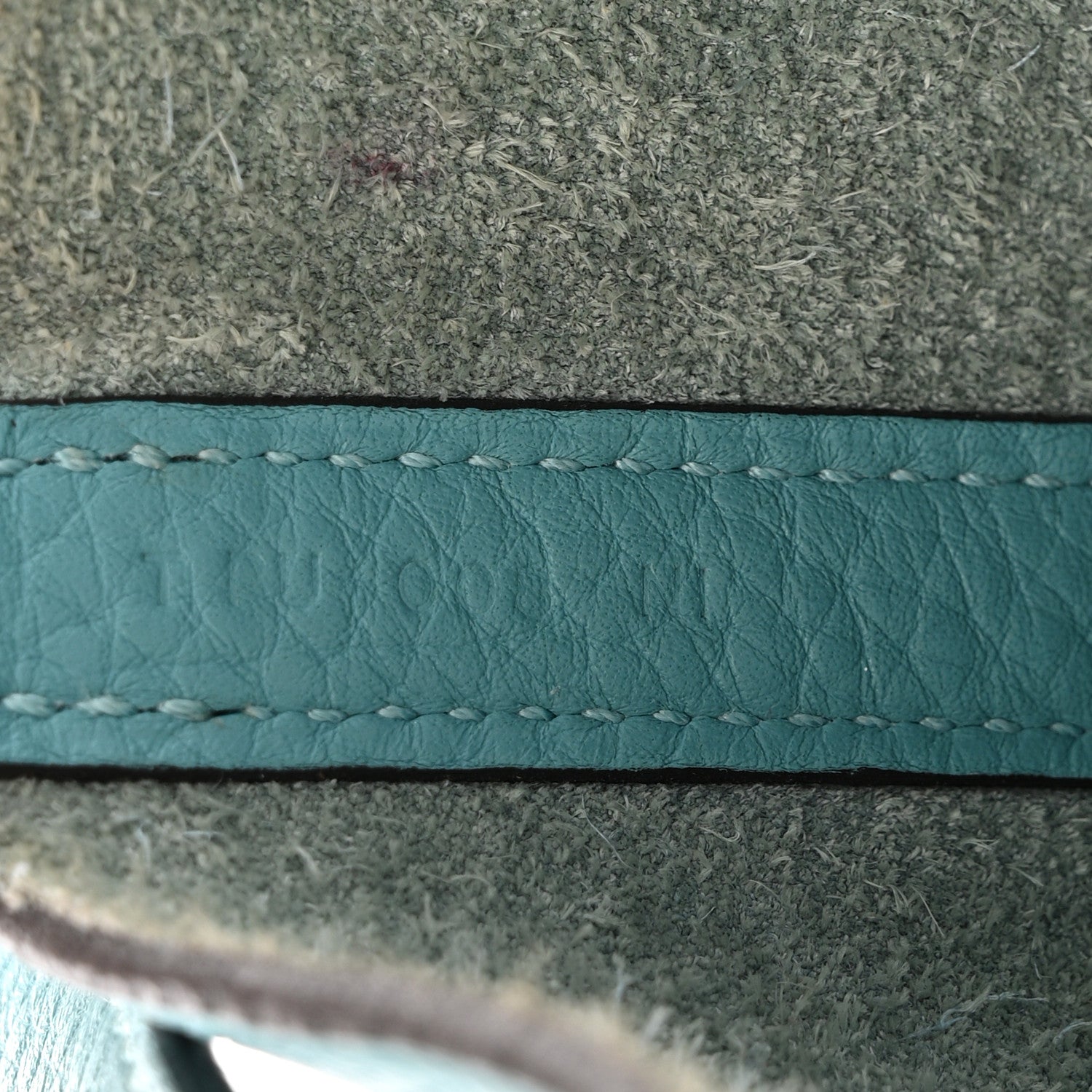 Hermes Taurillon Clemence Picotin Lock 22 MM Bleu Atoll 7 of 12