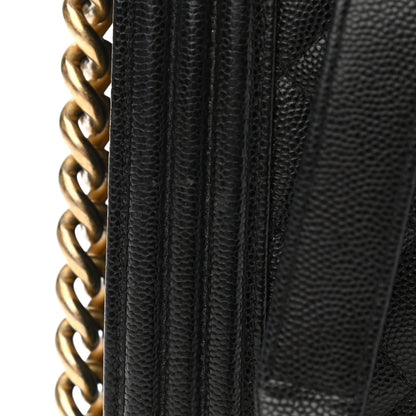 Chanel Caviar Quilted New Medium Boy Flap Black 14 of 14
