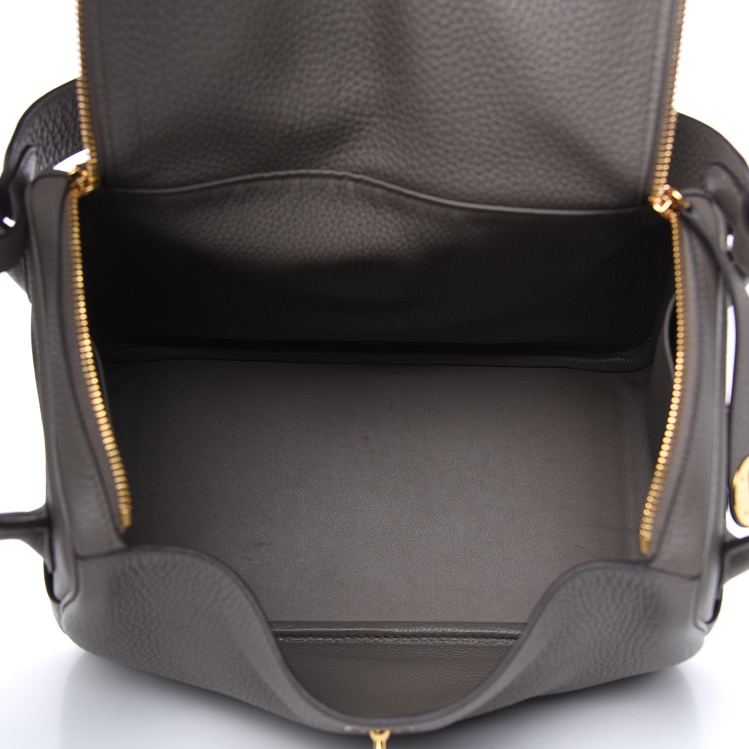 Hermes Taurillon Clemence Lindy 30 Etain 5 of 11