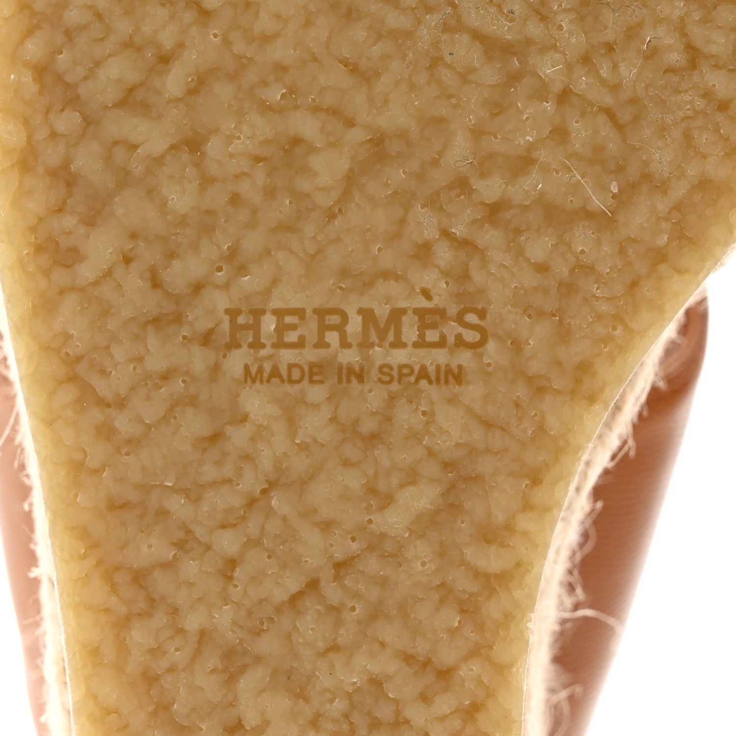 Hermes Goatskin Elise Espadrille Wedge Sandals 38 Beige Dore 8 of 9