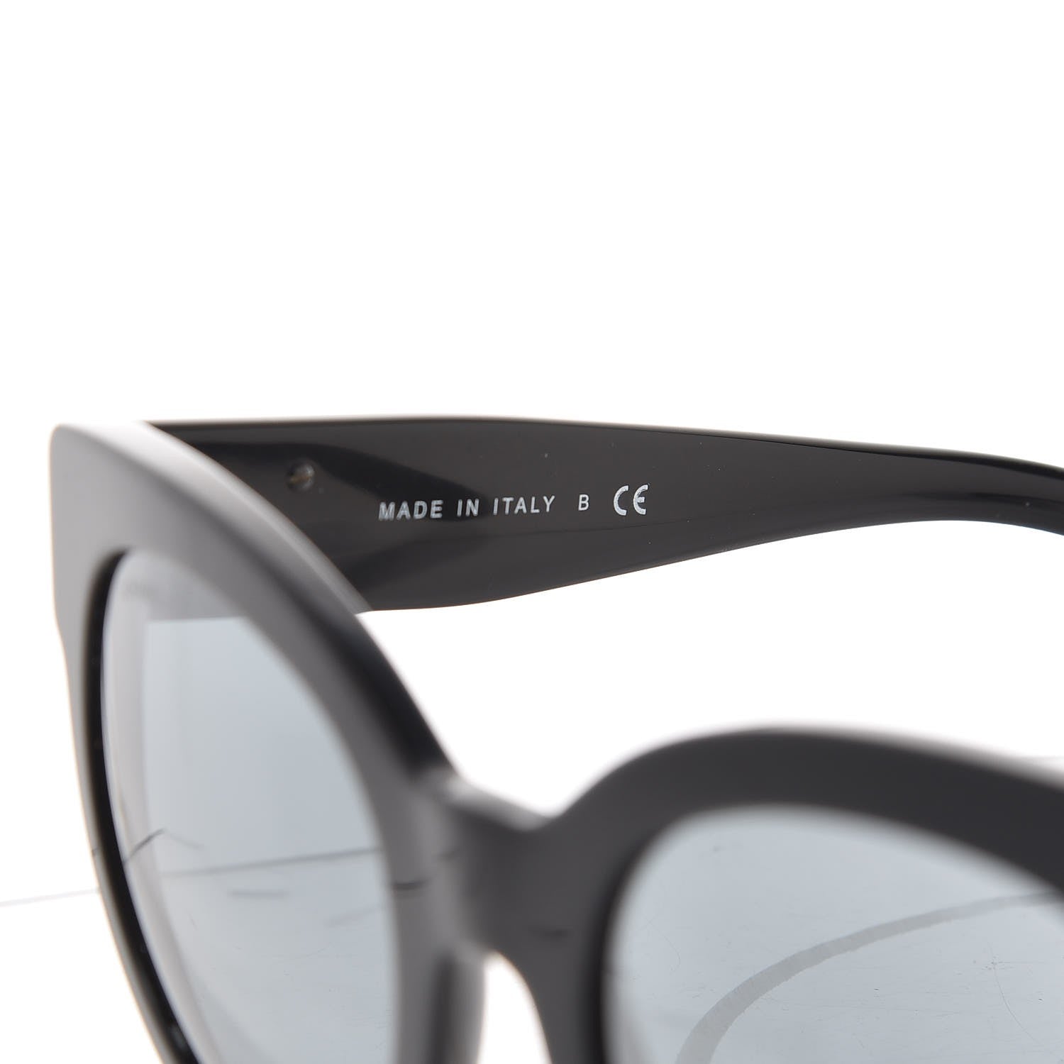 Chanel Acetate Butterfly Signature CC Sunglasses 5358 Black 6 of 8