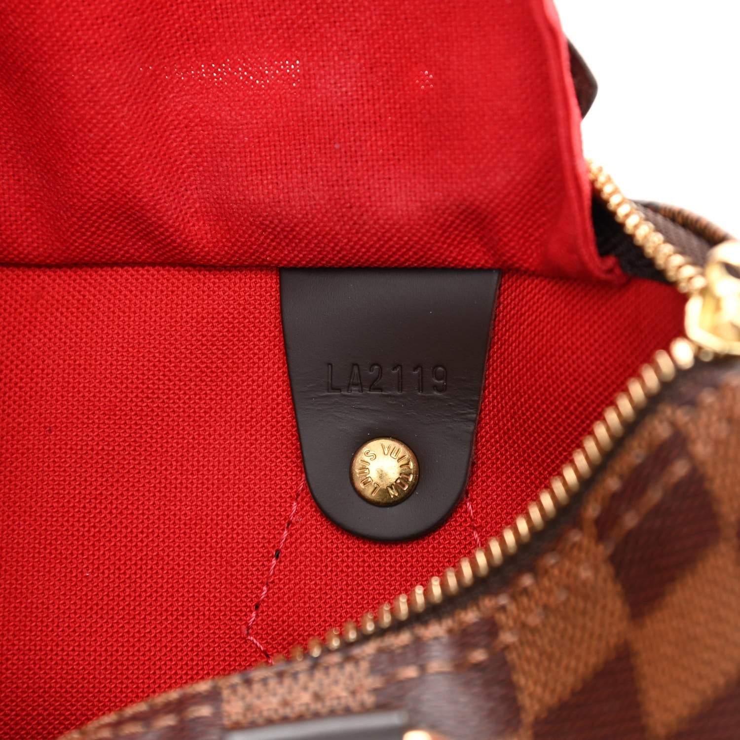 Louis Vuitton Damier Ebene Speedy Bandouliere 25 7 of 8