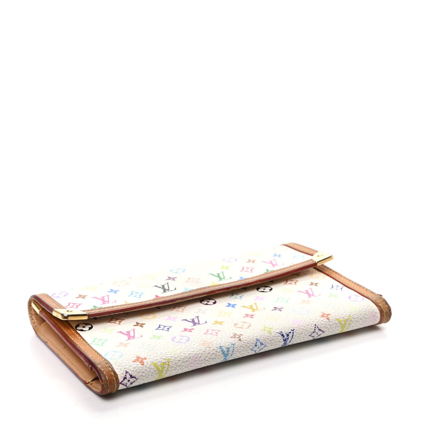 Monogram Multicolor Porte Tresor International Wallet White