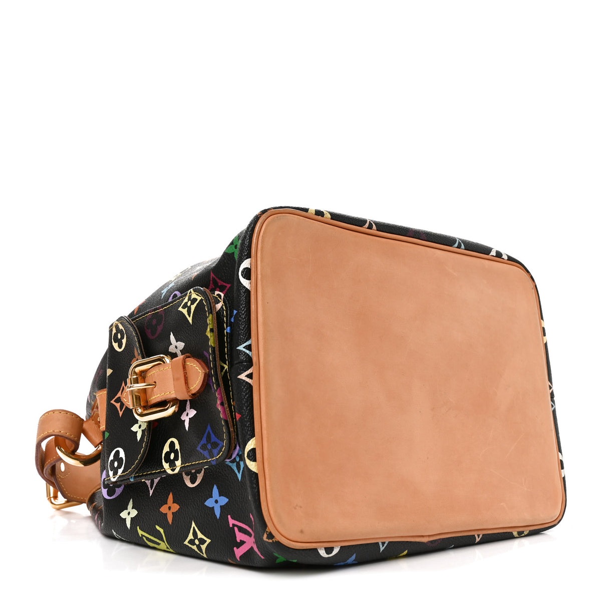 Monogram Multicolor Petit Noe Black
