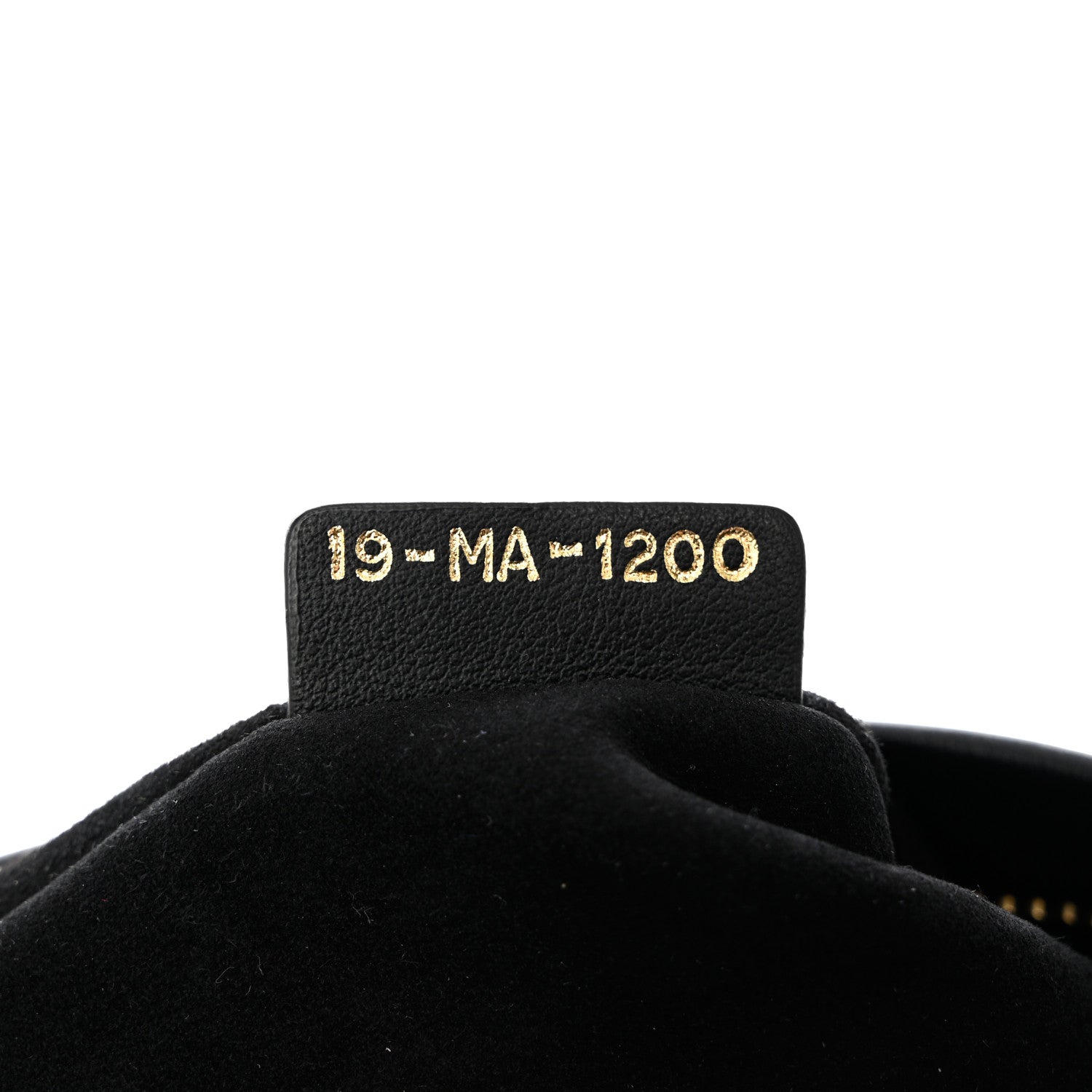 Christian Dior Calfskin Embossed Logo Zip Clutch Black 7 of 7