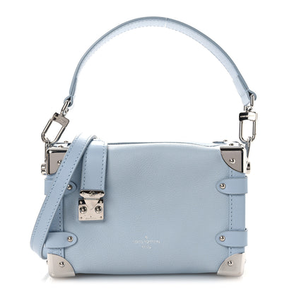 Louis Vuitton Calfskin Side Trunk PM Blue 1 of 13