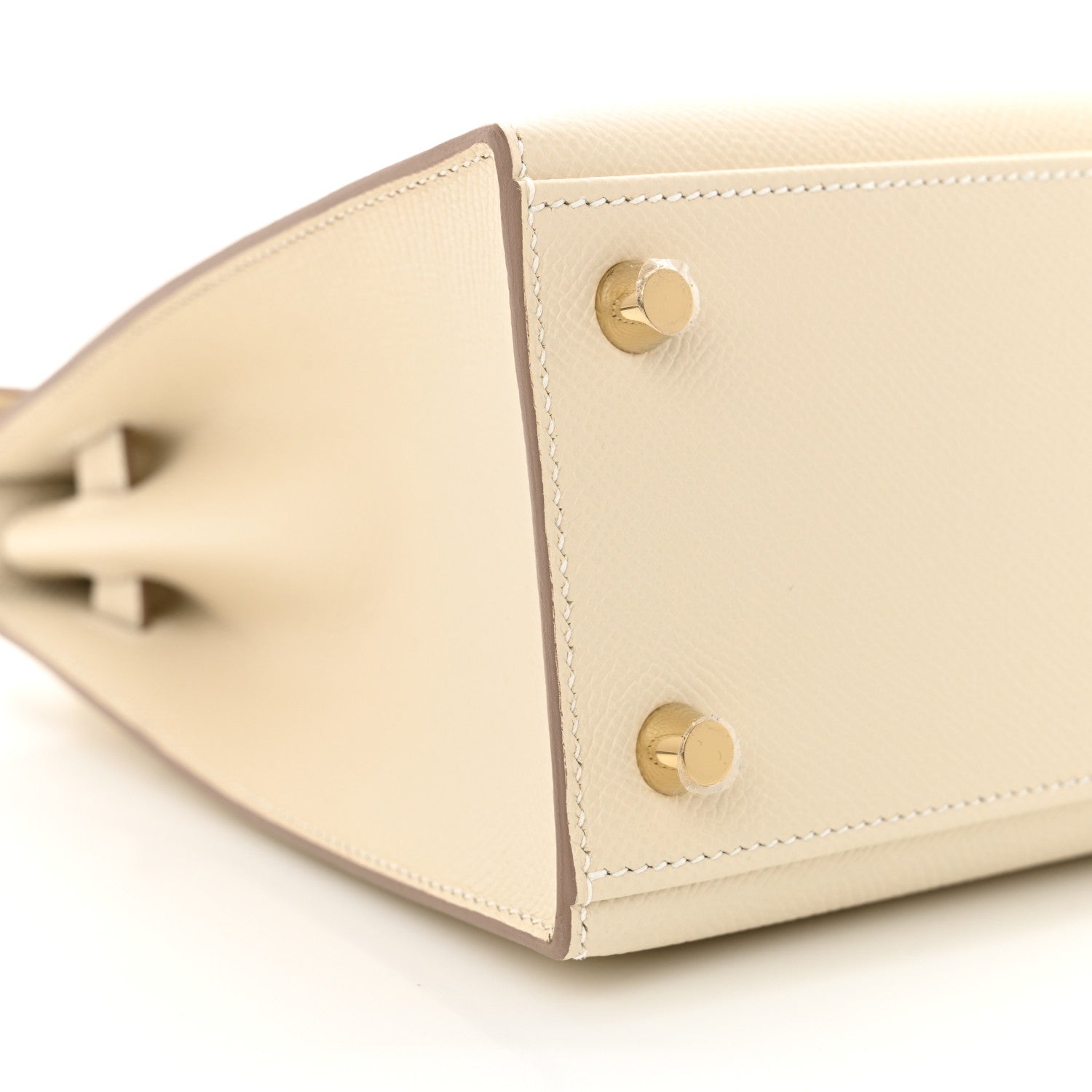 Hermes Epsom Kelly Sellier 25 Craie 9 of 11