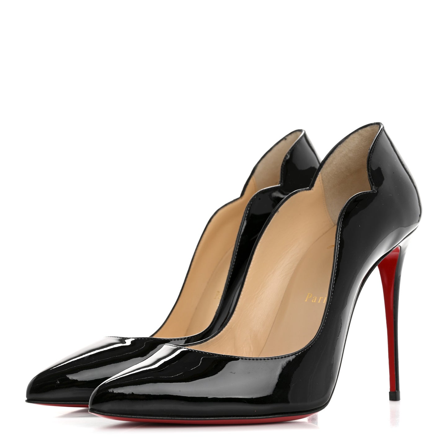 Patent Hot Chick 100 Pumps 39 Black