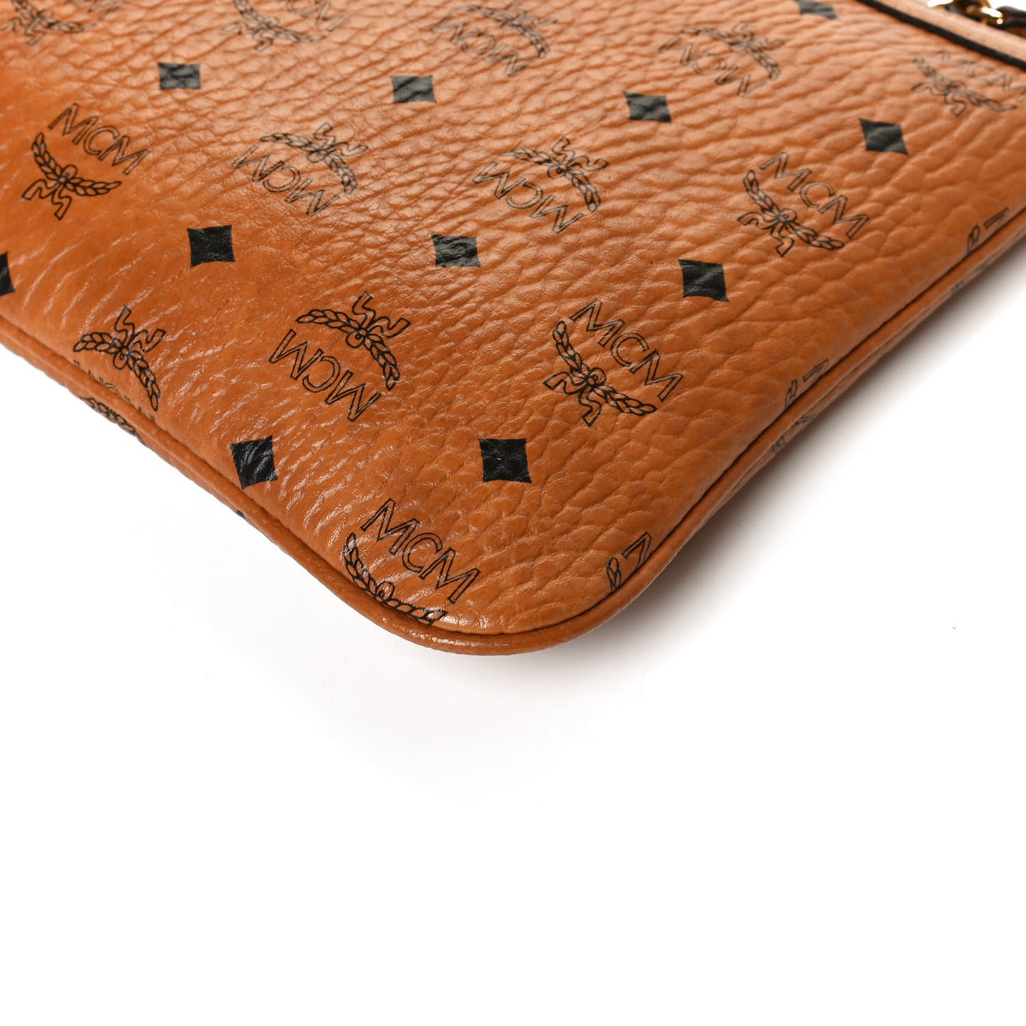 Visetos Liz Shopper Tote Pouch Cognac