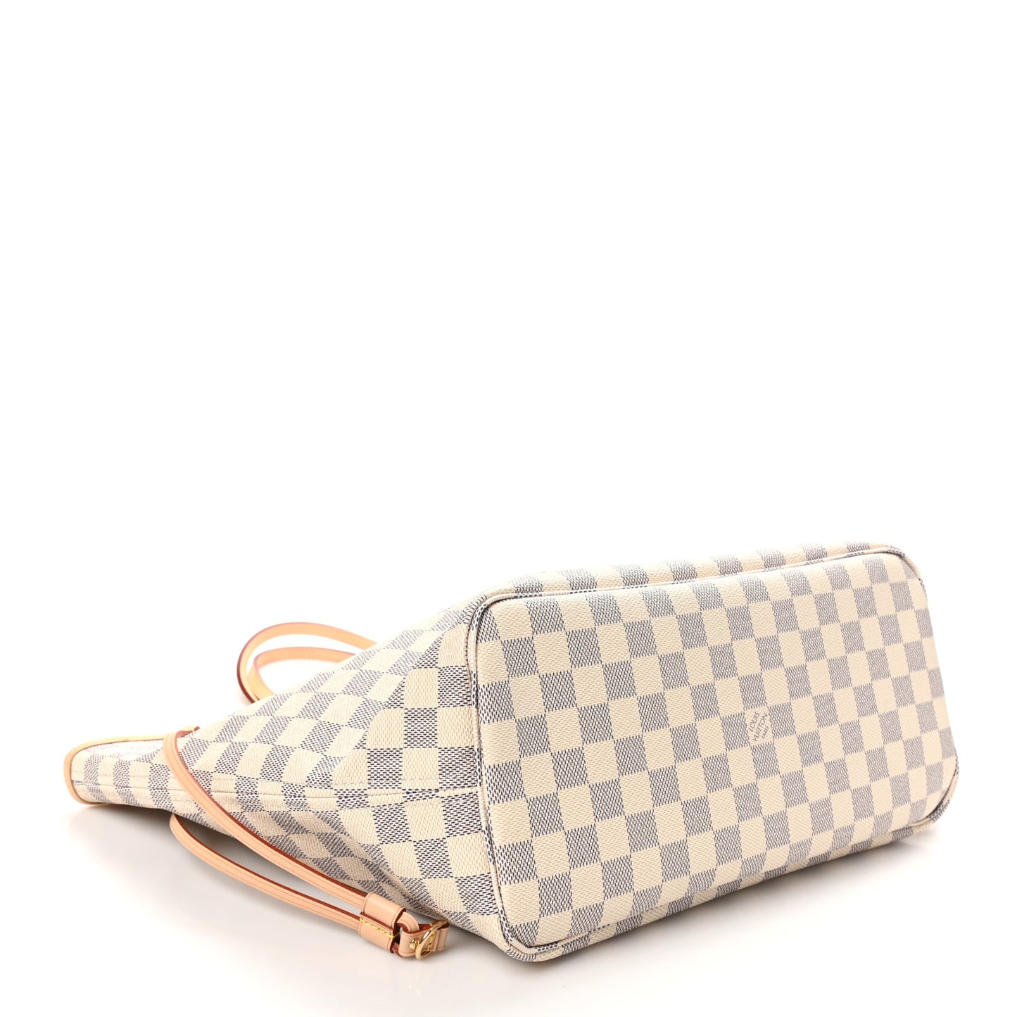 Damier Azur Neo Neverfull MM Rose Ballerine