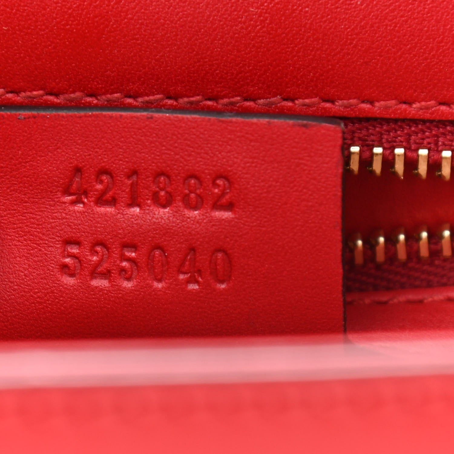 Gucci Calfskin Small Sylvie Shoulder Bag Hibiscus Red 6 of 11
