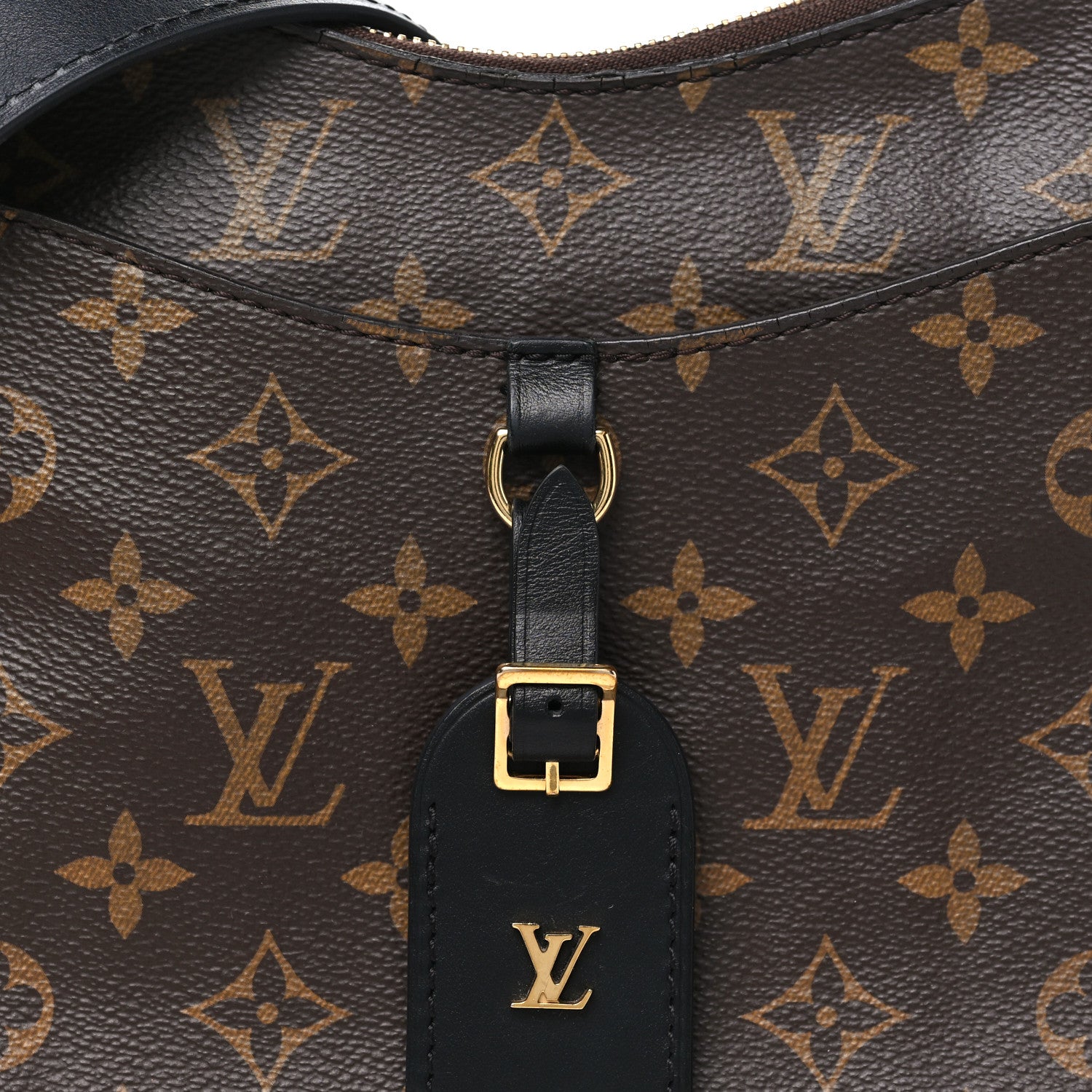 Louis Vuitton Monogram Odeon PM Black 7 of 9