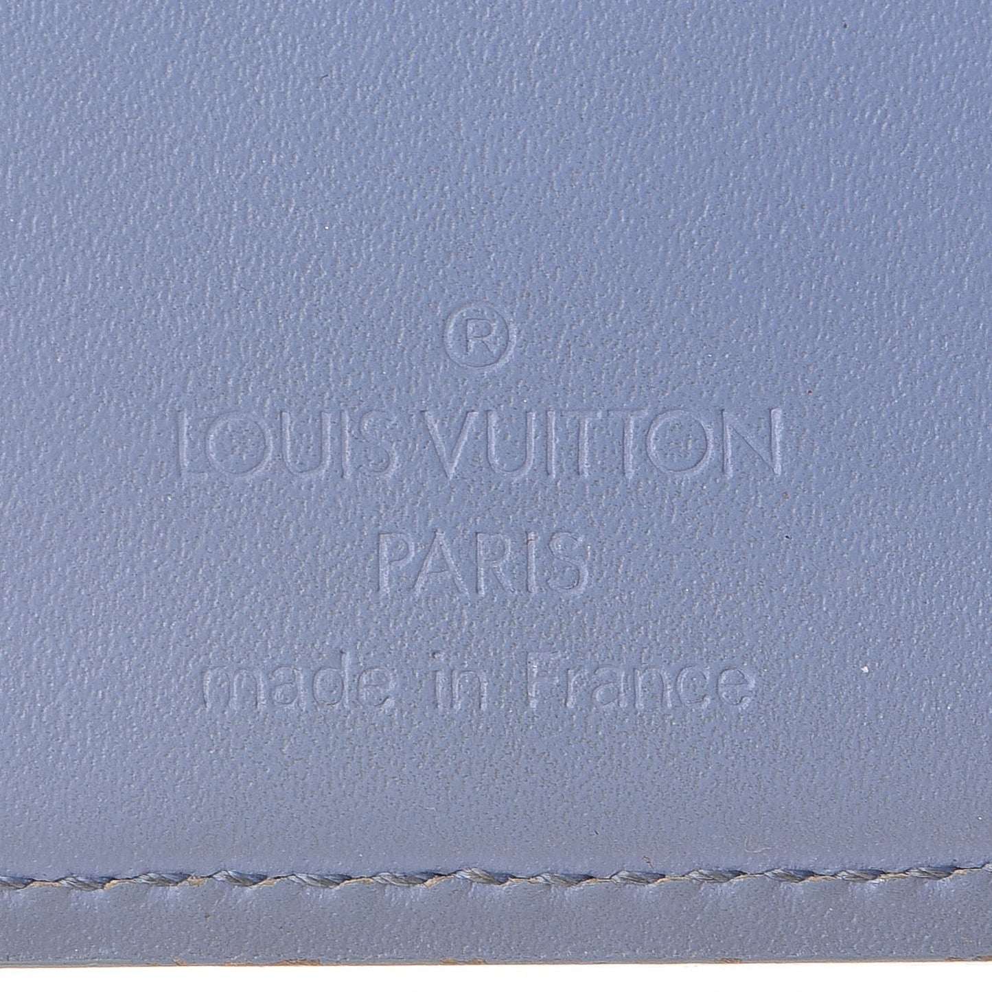 Vernis French Purse Wallet Blue