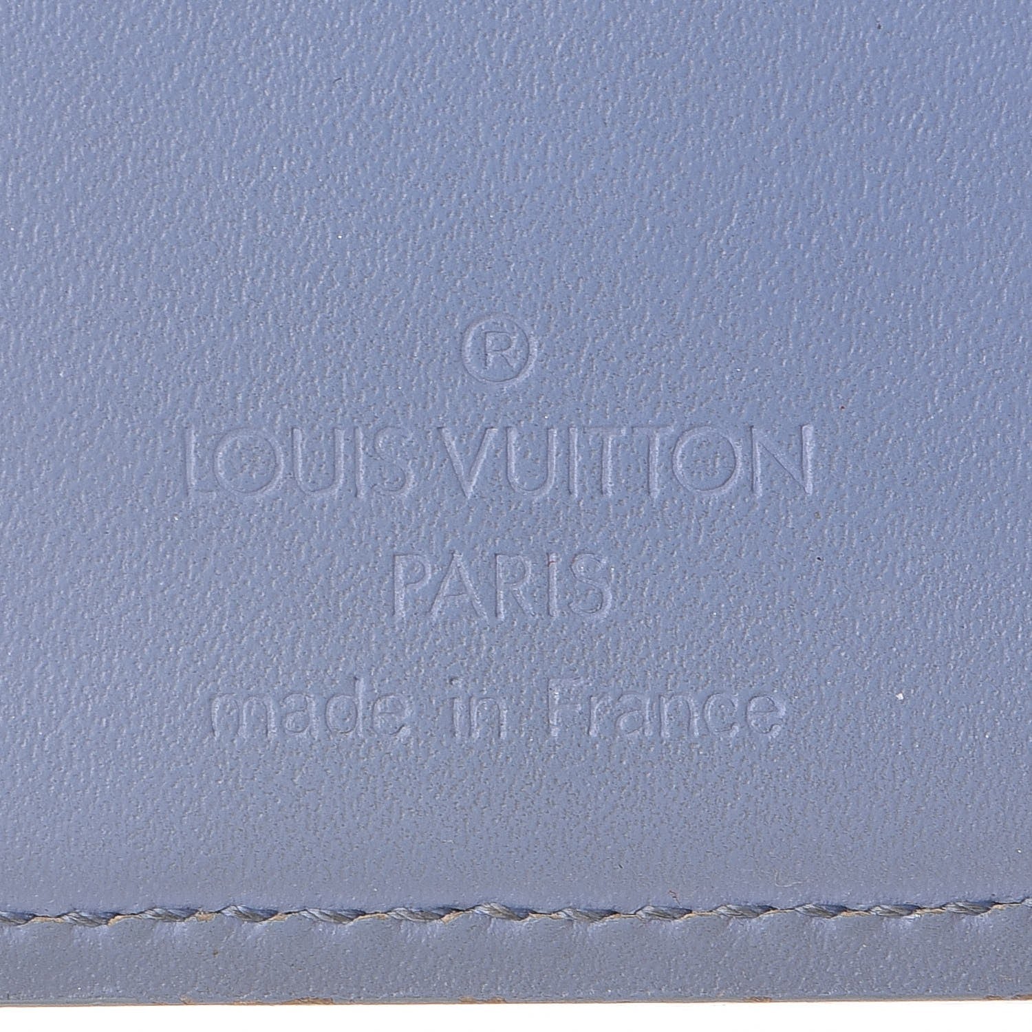 Louis Vuitton Vernis French Purse Wallet Blue 7 of 10