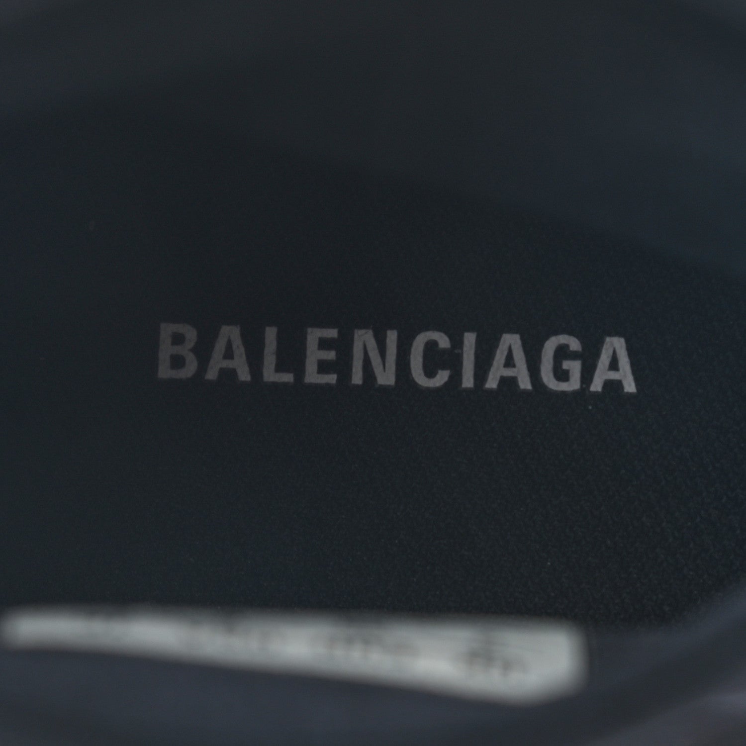 Balenciaga Neoprene Knit Womens Speed Sneakers 35 Black White 8 of 11
