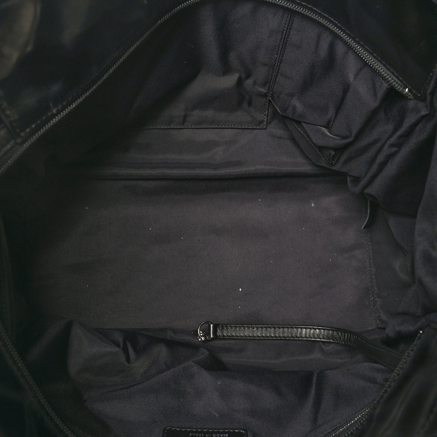 Vinyl Quilted Large Paris Biarritz Tote Black