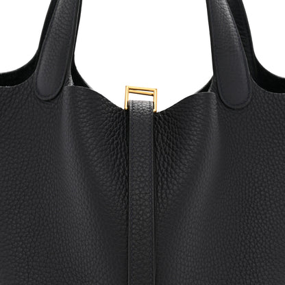Hermes Taurillon Clemence Picotin Lock 22 MM Caban 8 of 11