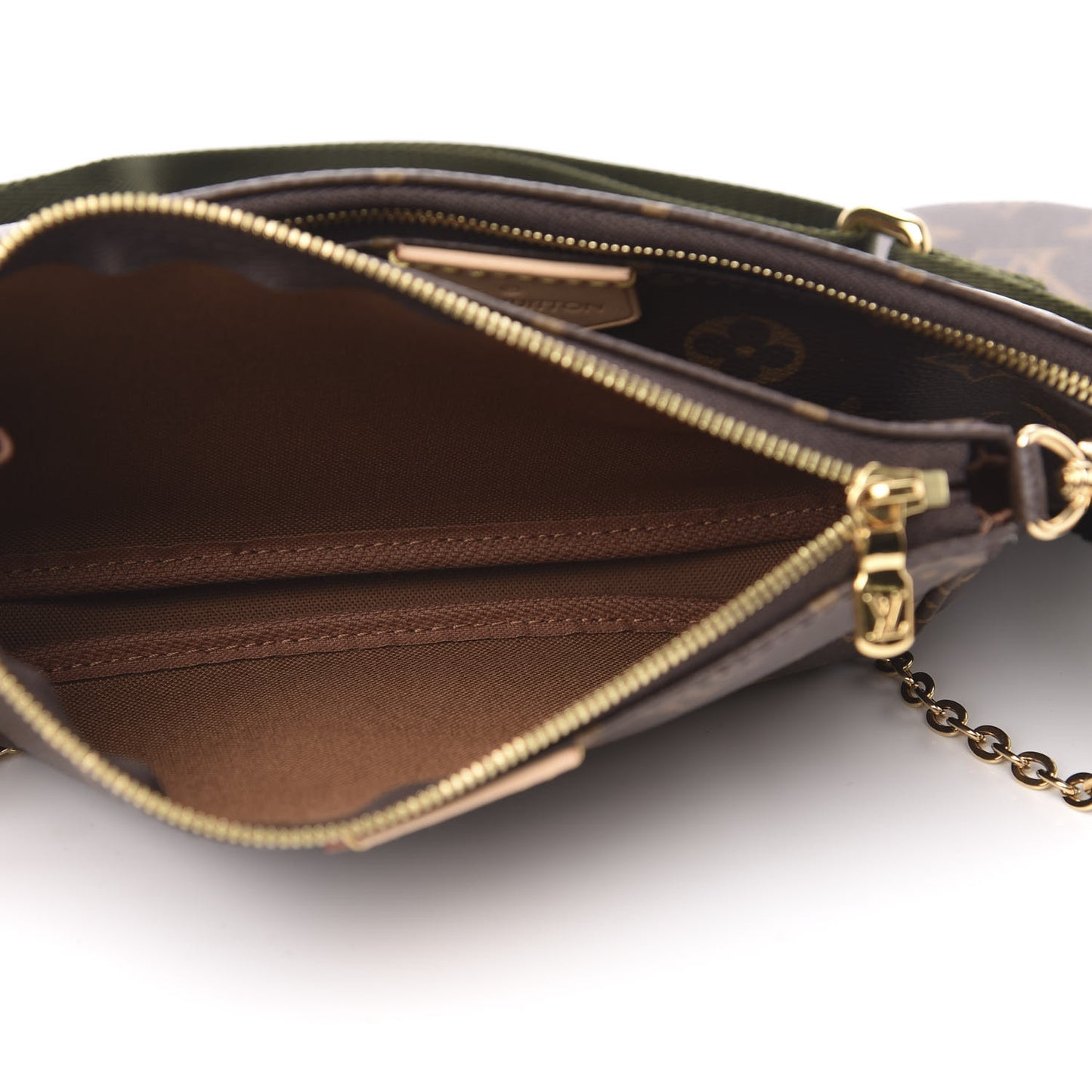 Monogram Multi Pochette Accessories Kaki
